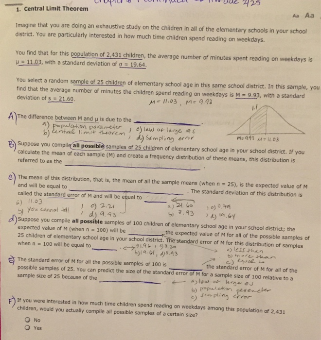 Solved Imagine that you are doing an exhaustive study on the