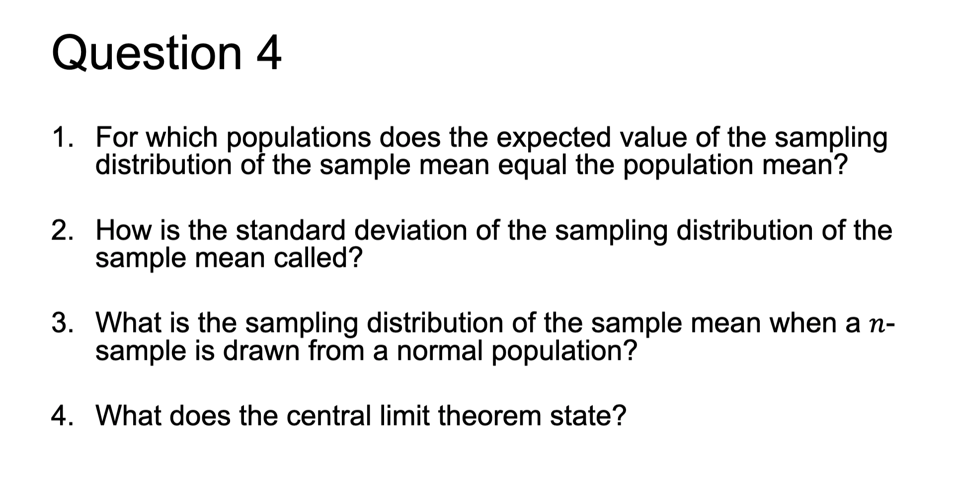Solved Question 2 1. Random samples of size 100 are taken