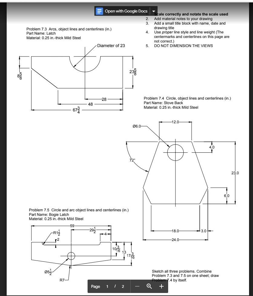 Solved V Complete a total of five [5] single view