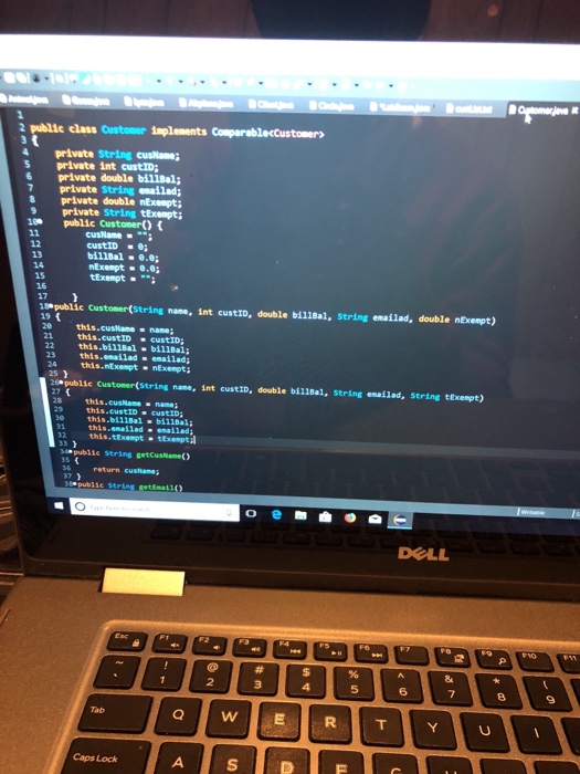 Solved Tried running the code but I have a compile error | Chegg.com