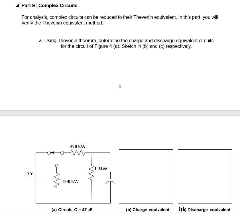 Solved Part B: Complex Circuits For Analysis, Complex | Chegg.com