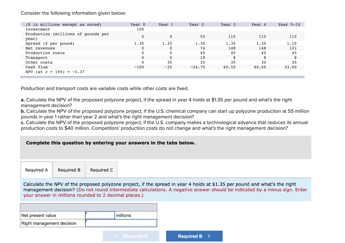 Solved Consider the following information given below: Year | Chegg.com