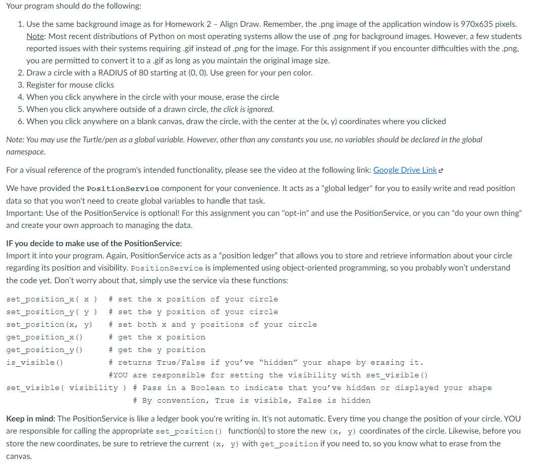 It is a python program. Make sure it works and run | Chegg.com