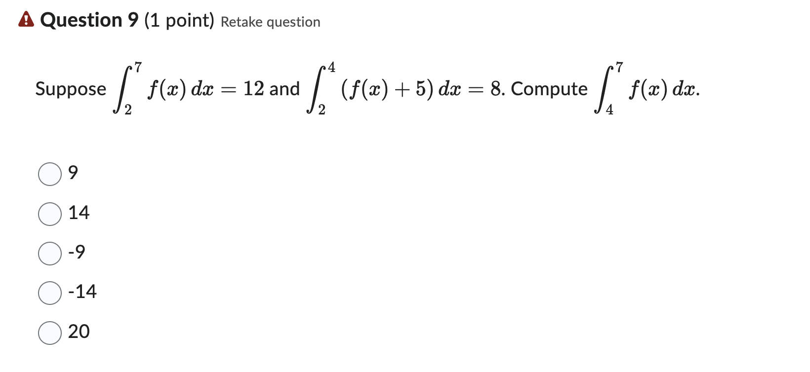 Solved Suppose ∫27fxdx12 And ∫24fx5dx8 Compute 2079