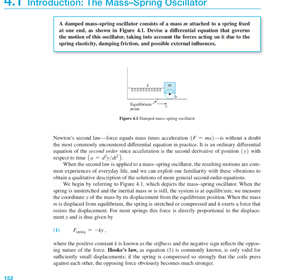 Mass And Spring Question Sample Solved All problems refer to the mass-spring configuration | Chegg.com