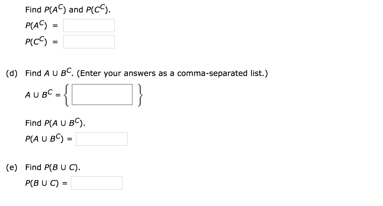 Solved Suppose that we have a sample space with five equally