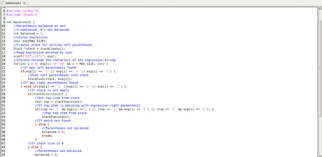 Solved Implement the same stack data type instead using a a | Chegg.com