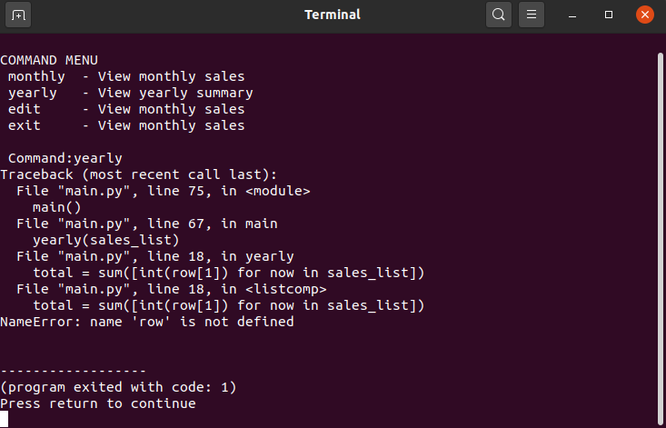 Solved Can someone help me figure out how this fix my python | Chegg.com