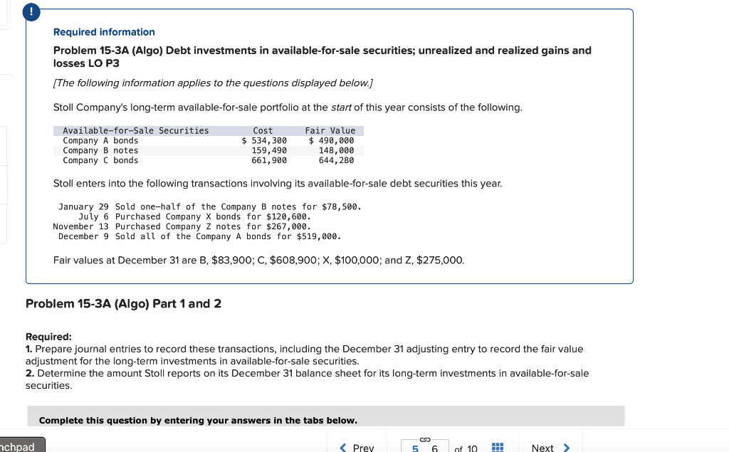 Solved January 29 Sold One-half Of The Company B Notes For | Chegg.com