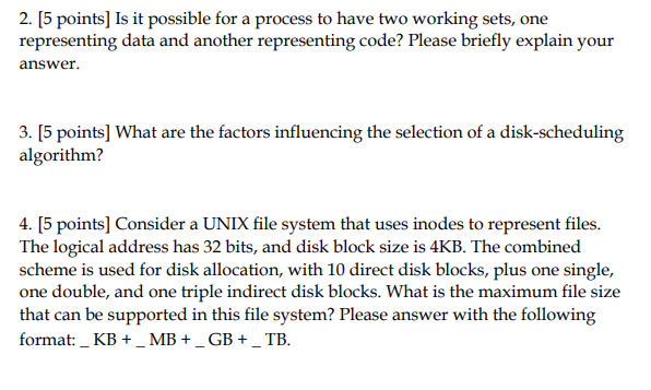 Solved 1 Discuss The Hardware Support Required To Support | Chegg.com