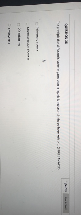 Solved QUESTION 26 1 points Save Answer The principle that | Chegg.com