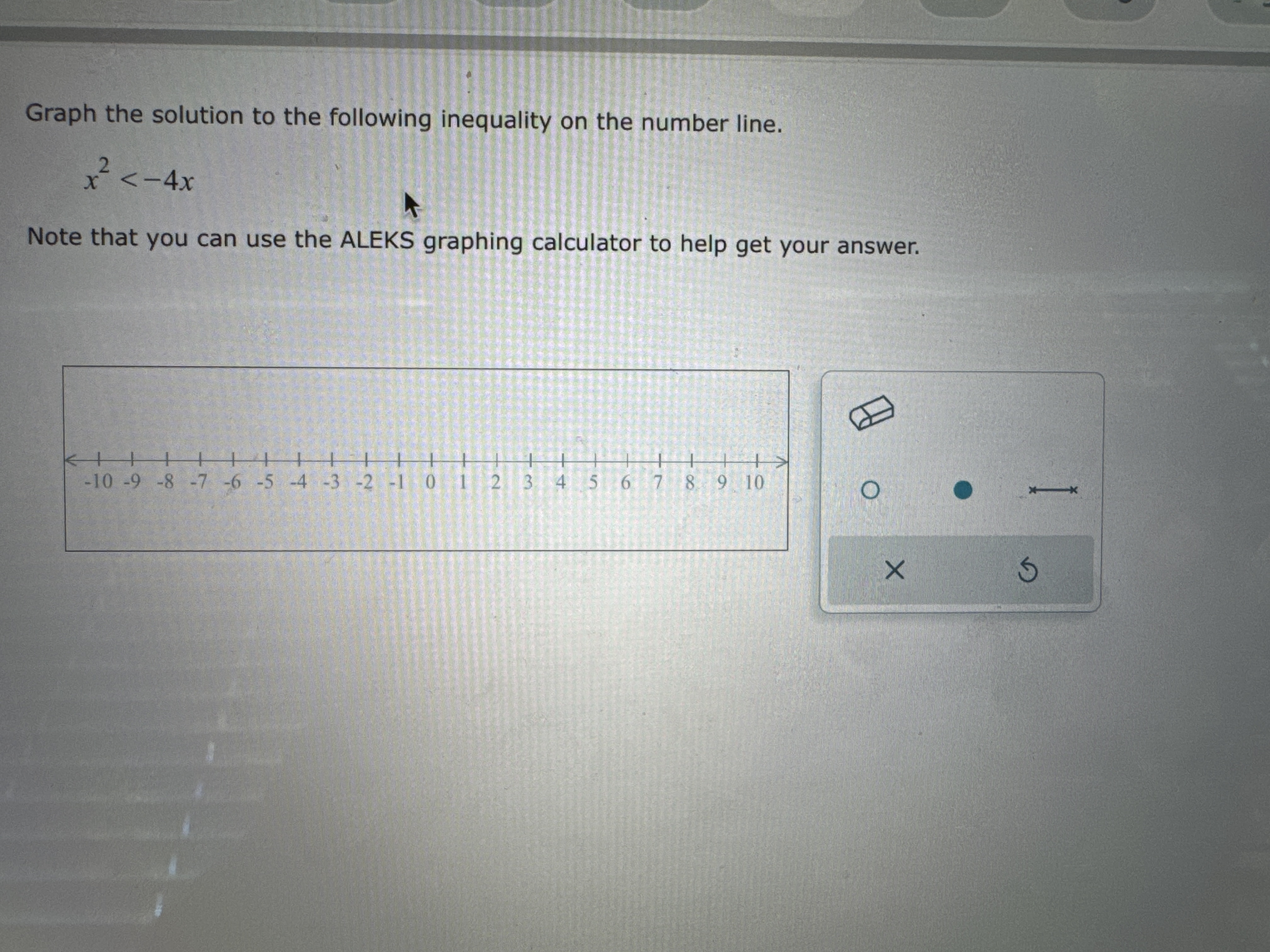 Graph the inequality on 2024 a number line calculator