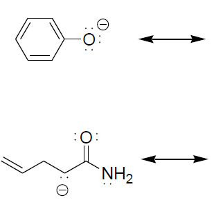 Solved Draw the two resonance structures for each and show | Chegg.com
