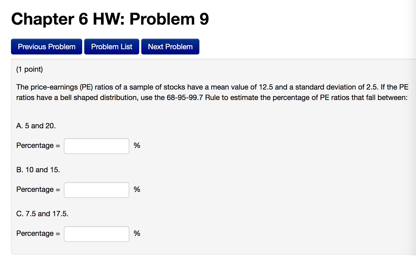 Solved Chapter 6 HW: Problem 9 Previous Problem Problem List | Chegg.com