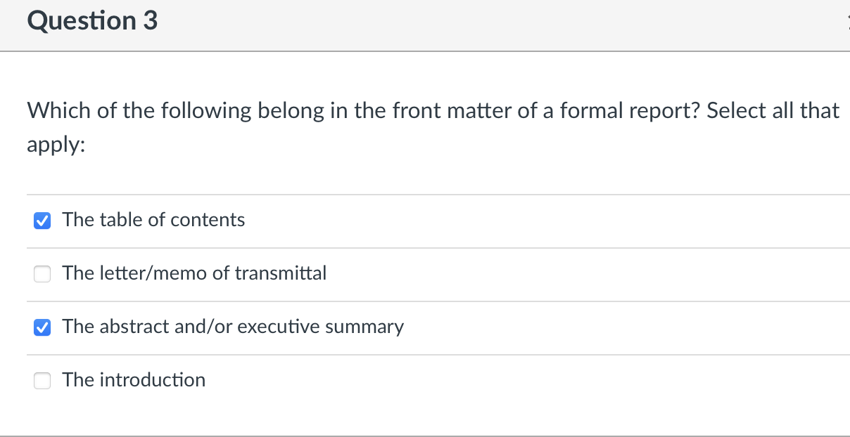 Which Of The Following Best Describes The | Chegg.com