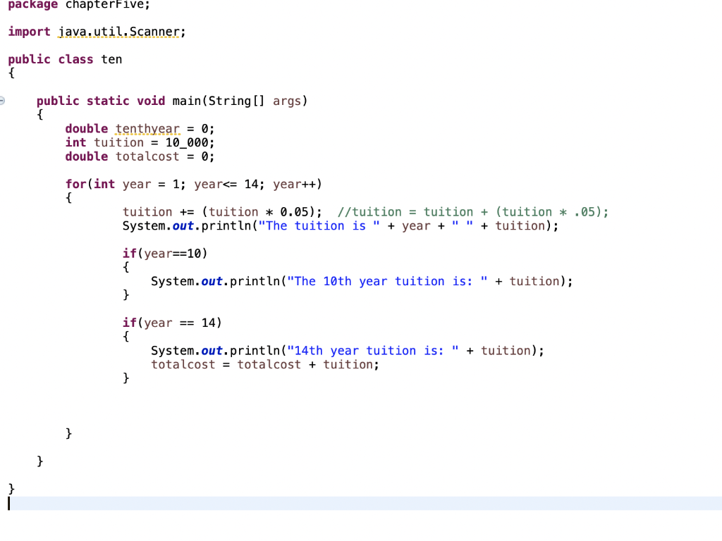 Solved **5.7 (Financial application: compute future tuition) | Chegg.com