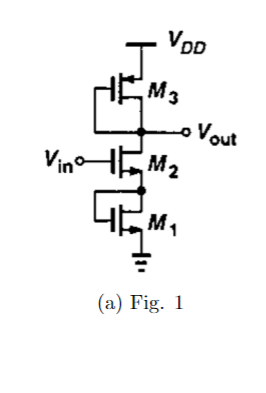 Solved NMOS: W=10μm,L=0.5μm,κn=140μA/V2,tox=9 nm,μ0=350 | Chegg.com