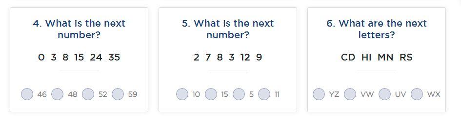 Solved 4. What is the next number? 5. What is the next | Chegg.com