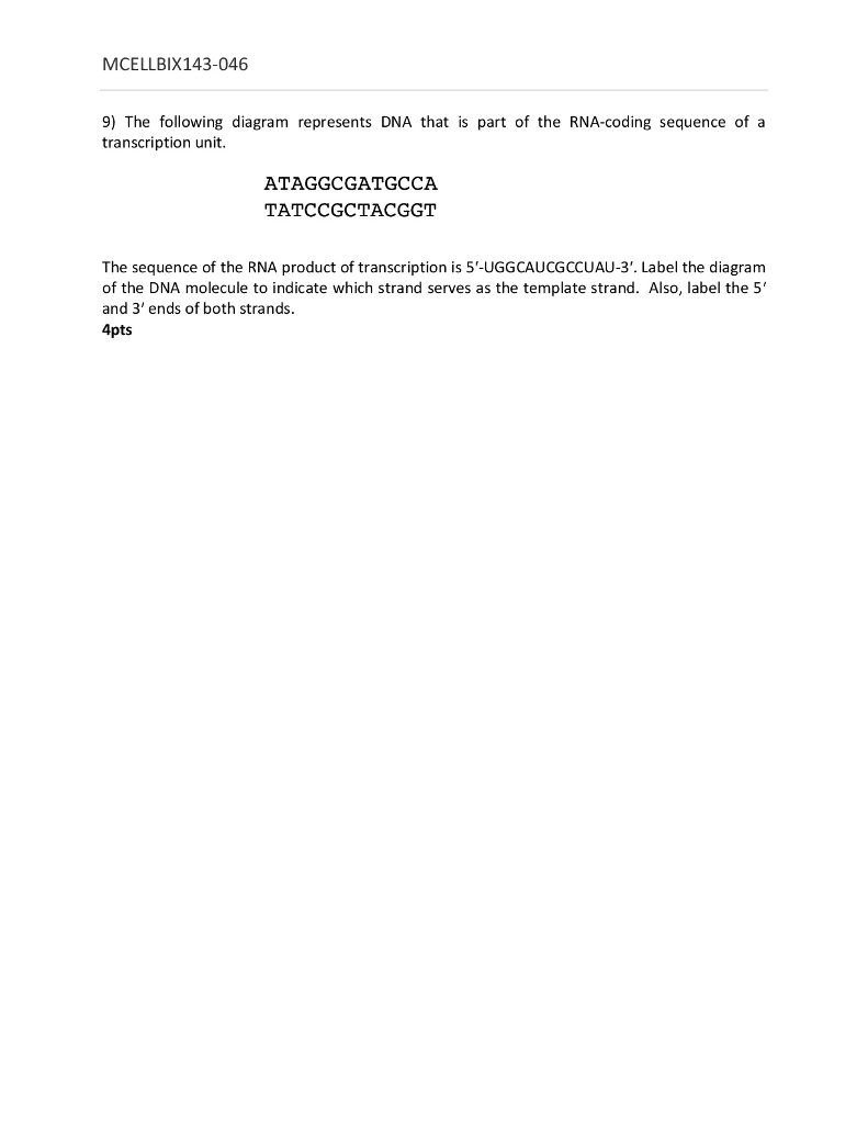 Solved Genetics Questions 1) The following diagram | Chegg.com