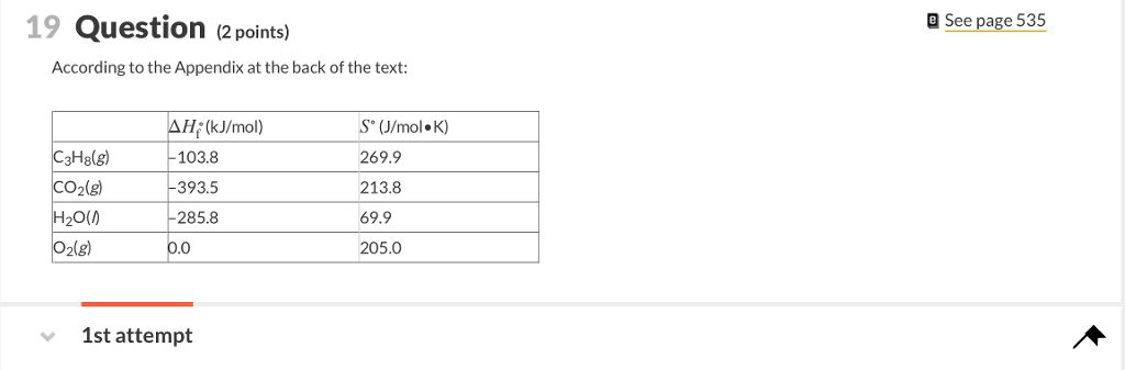 Solved 19 Question (2 points) e See page 535 According to | Chegg.com