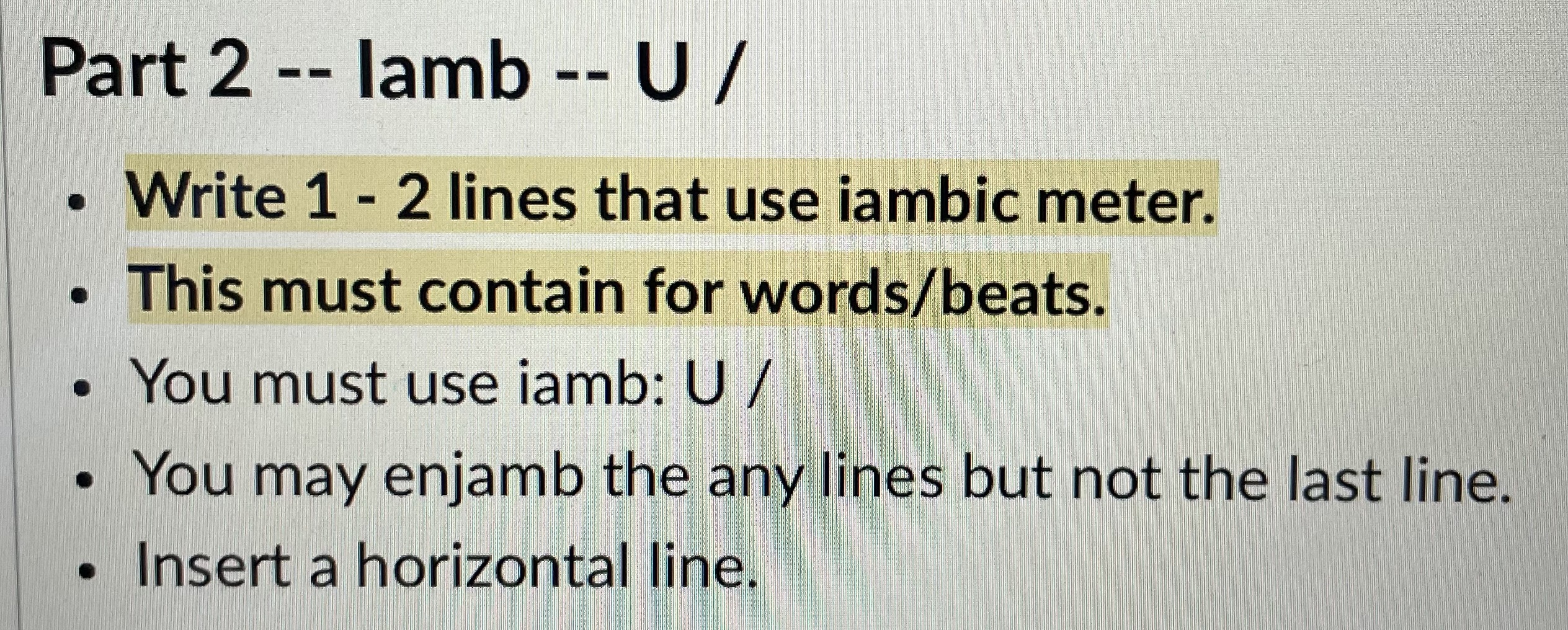 part-2-lamb-u-write-1-2-lines-that-use-chegg