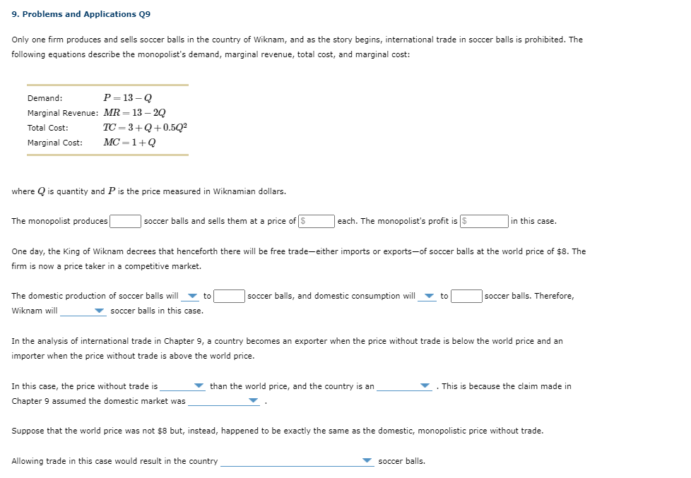 Solved Blank 1-2: Rise/fall Blank 3: import / export Blank | Chegg.com