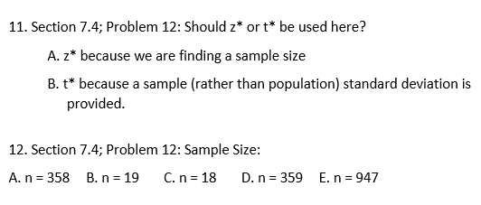Solved 12. A 95% confidence interval for the mean of a | Chegg.com