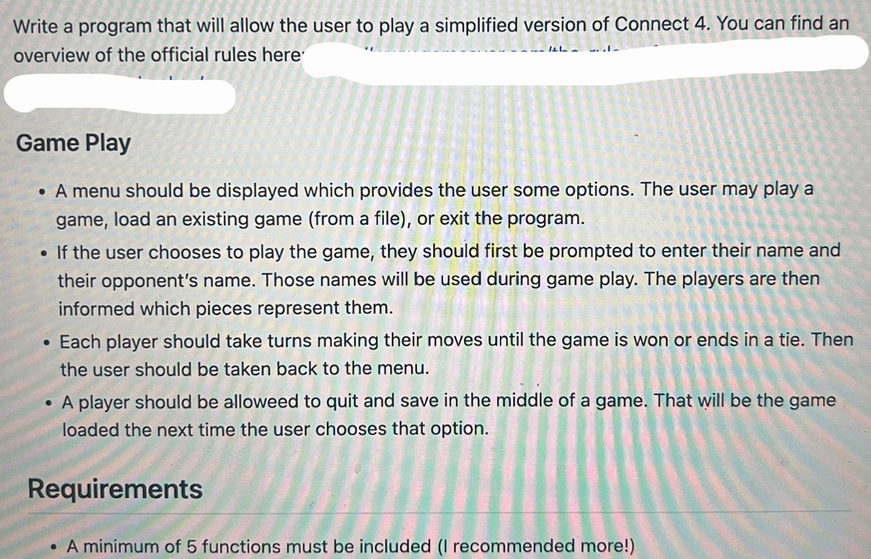 Solved Write a program that will allow the user to play a | Chegg.com