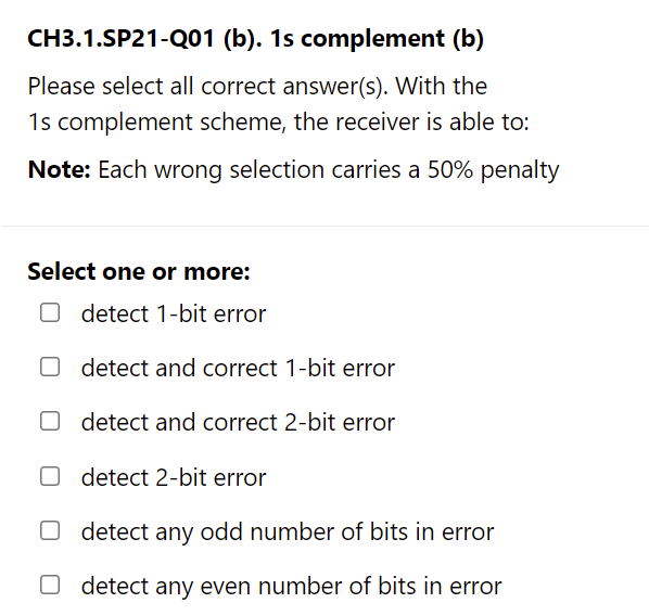 Solved CH3.1.SP21-001 (b). 1s Complement (b) Please Select | Chegg.com