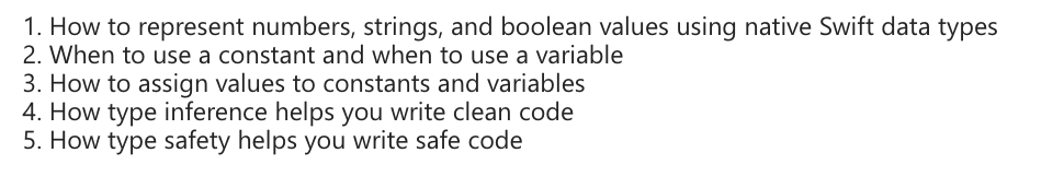 Solved 1. How to represent numbers, strings, and boolean | Chegg.com