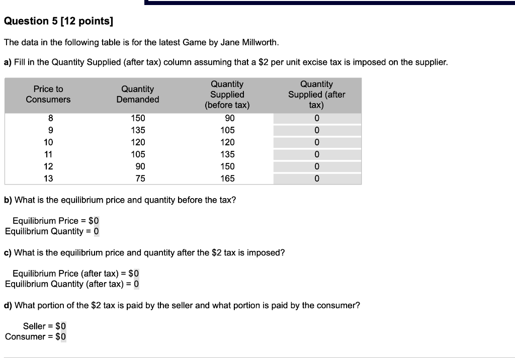 Solved Question 5 [12 points] The data in the following | Chegg.com