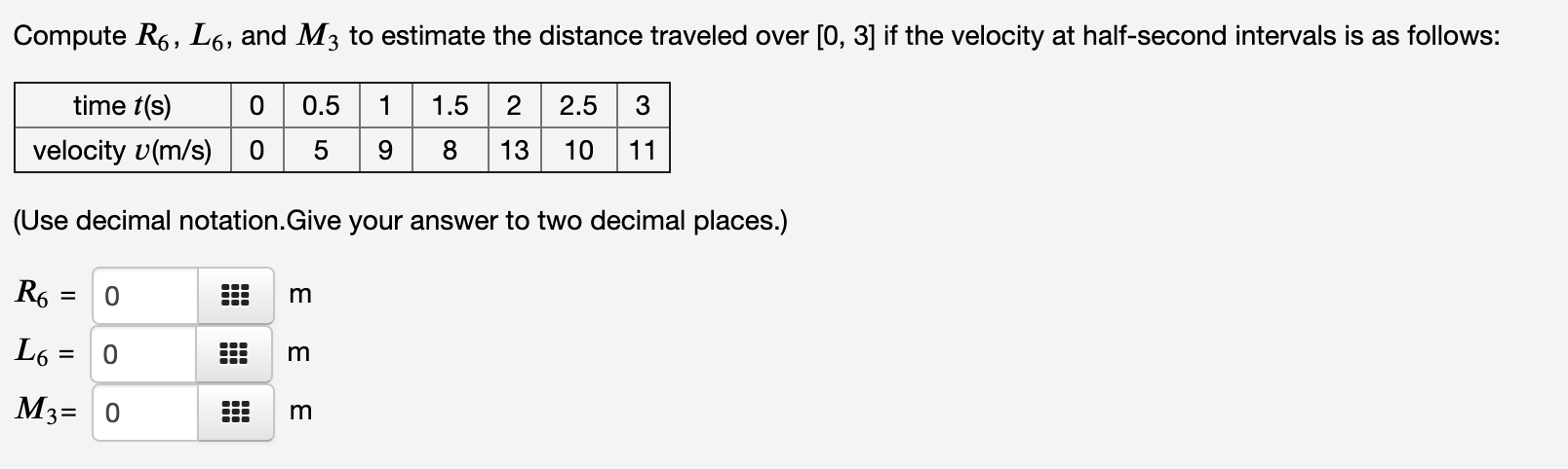 Solved Compute Ro, Lo, and M3 to estimate the distance | Chegg.com