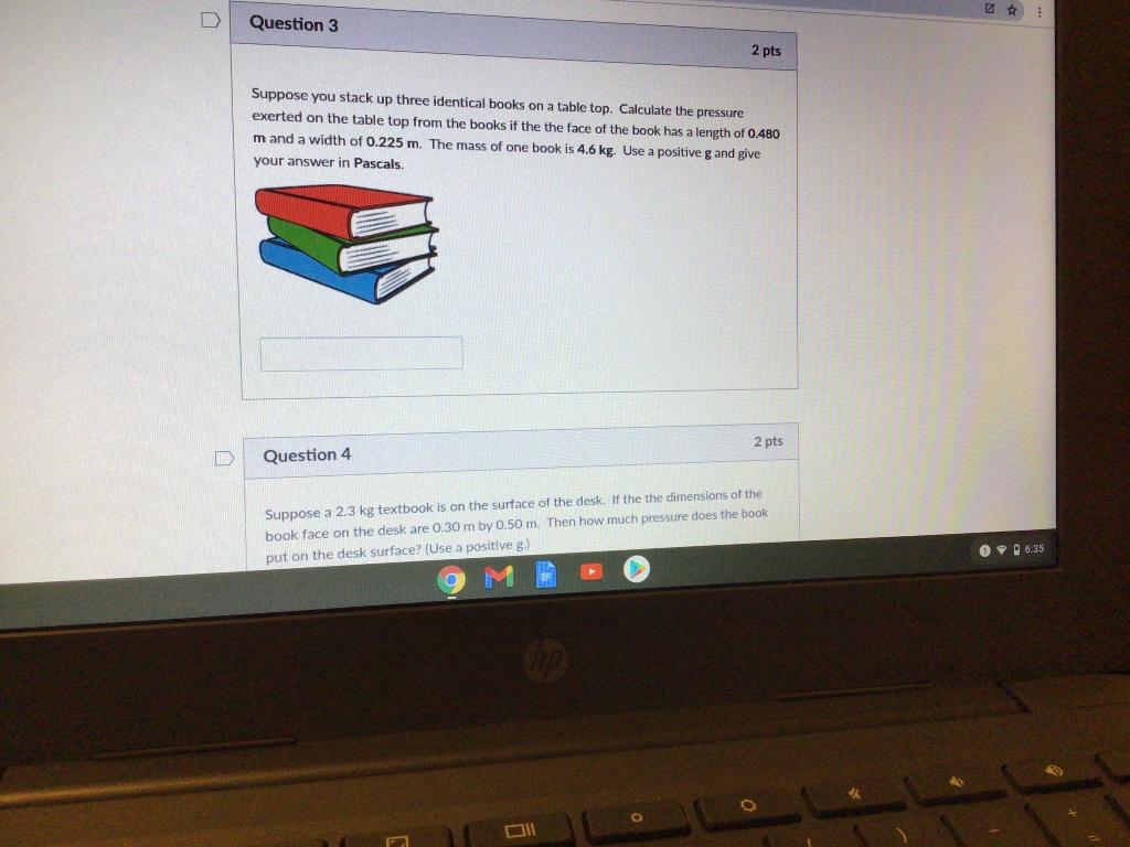 Solved Question 3 2 pts Suppose you stack up three identical | Chegg.com
