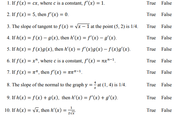 Solved 1 If F X Cx Where C Is A Constant F X 1 Chegg Com