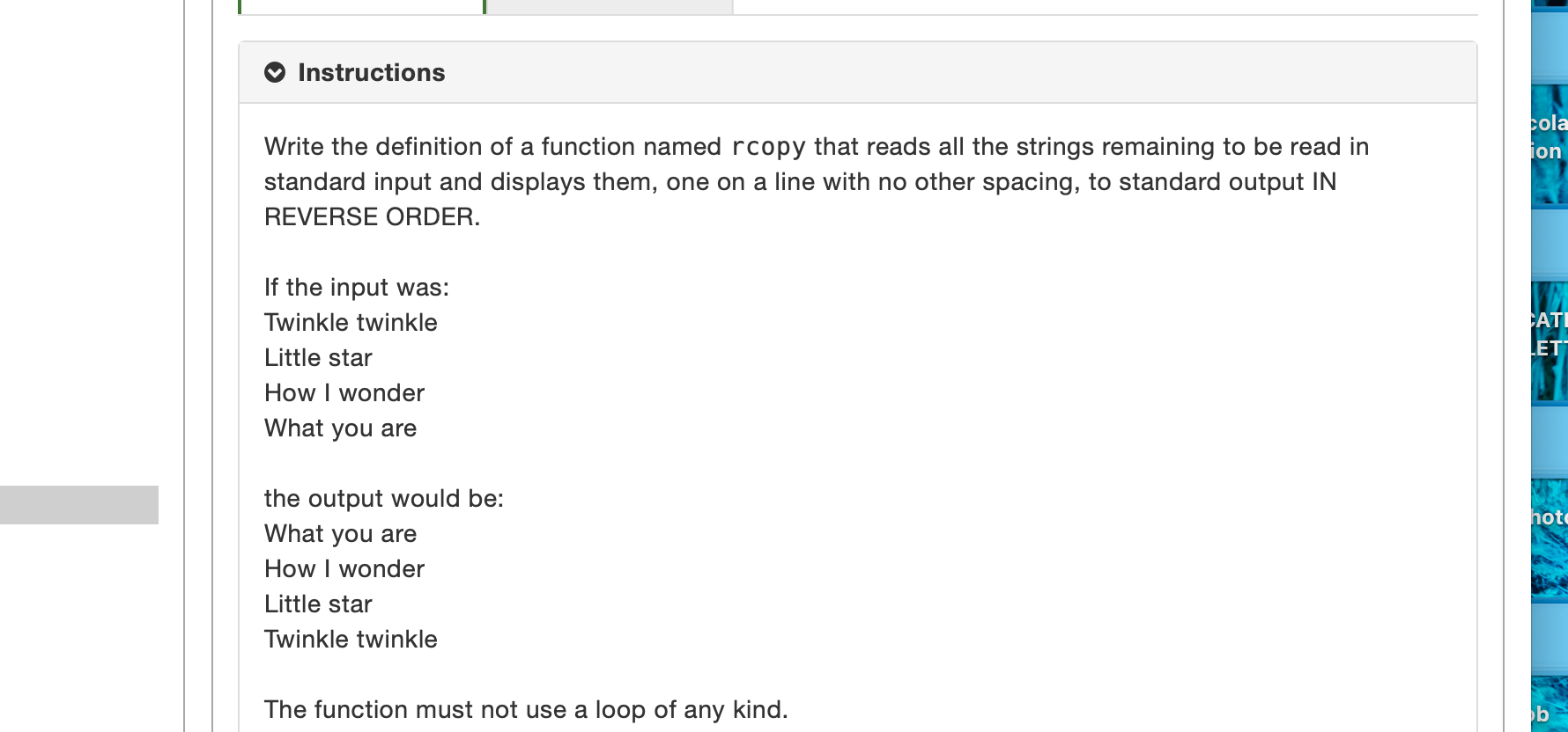 Solved Write the definition of a function named rcopy that | Chegg.com