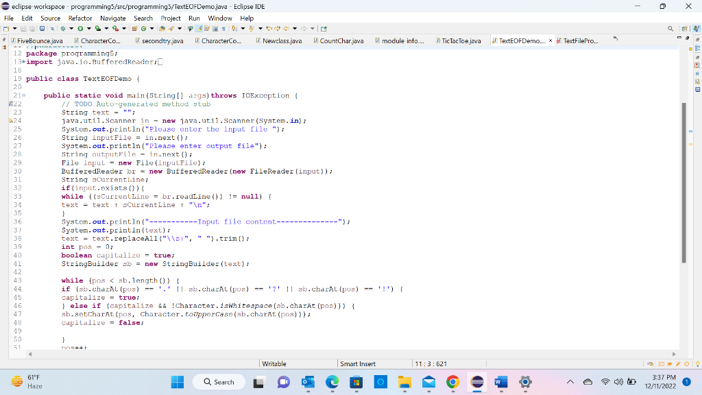 Solved Below is program 5. Please I need Java code not | Chegg.com