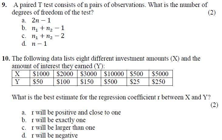 Solved Please give me a justification on why you choose or | Chegg.com