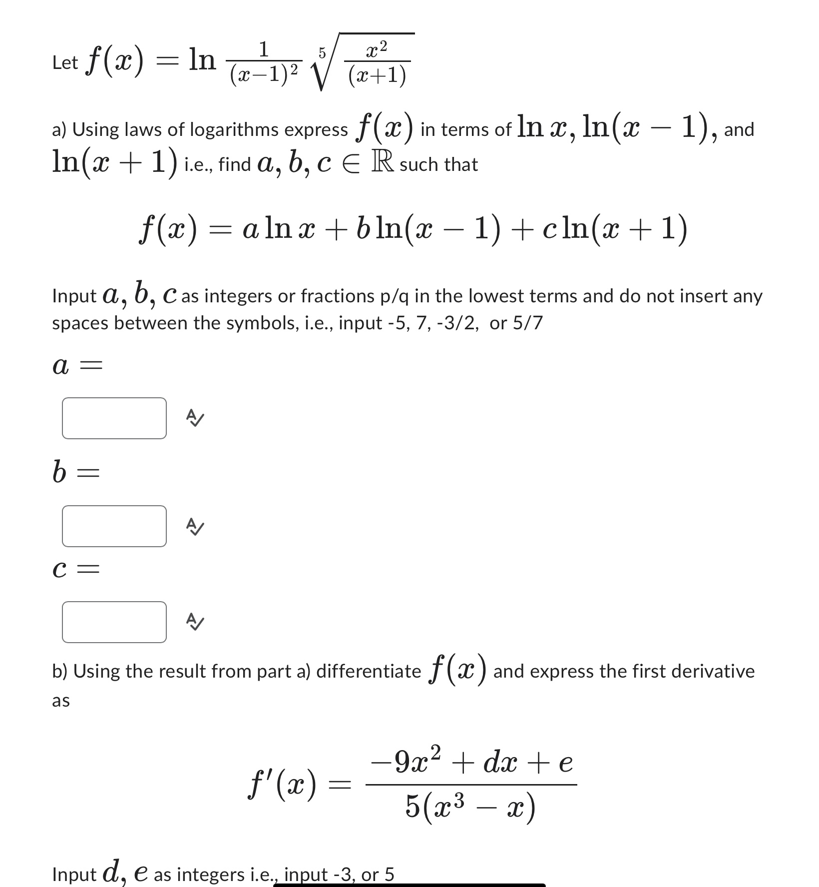 solved-let-f-x-ln-x-1-215-x-1-x2-a-using-laws-of-chegg