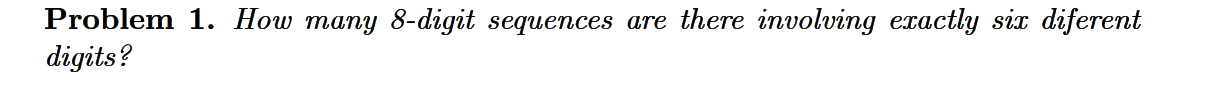 Solved Problem 1 How Many 8 Digit Sequences Are There Chegg Solved Problem 1 How Many 8 Digit Sequences Are There Chegg