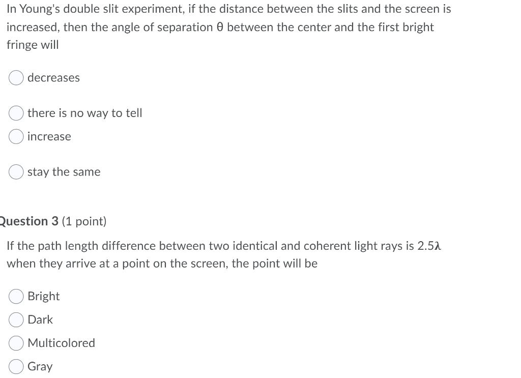 Solved In Young's double slit experiment, if the distance | Chegg.com