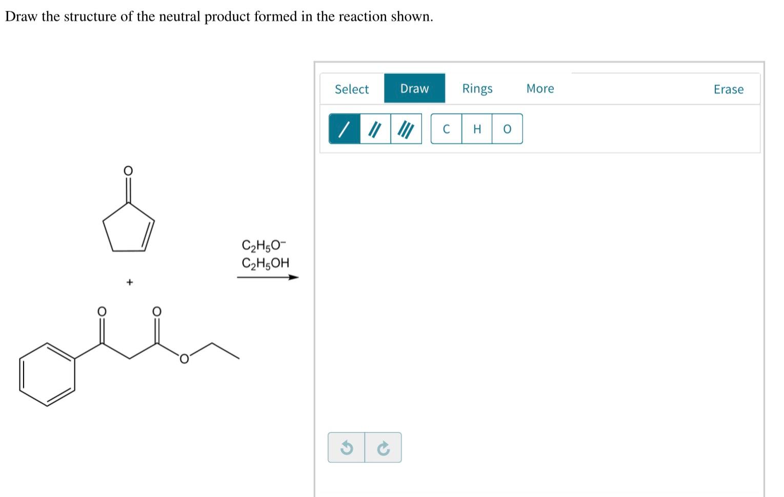 Solved Draw the structure of the neutral product formed in