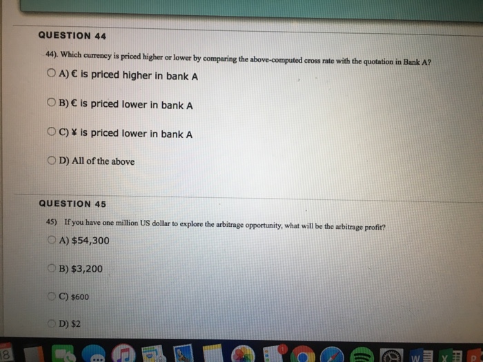 Solved Use The Following Information To Answer Question | Chegg.com