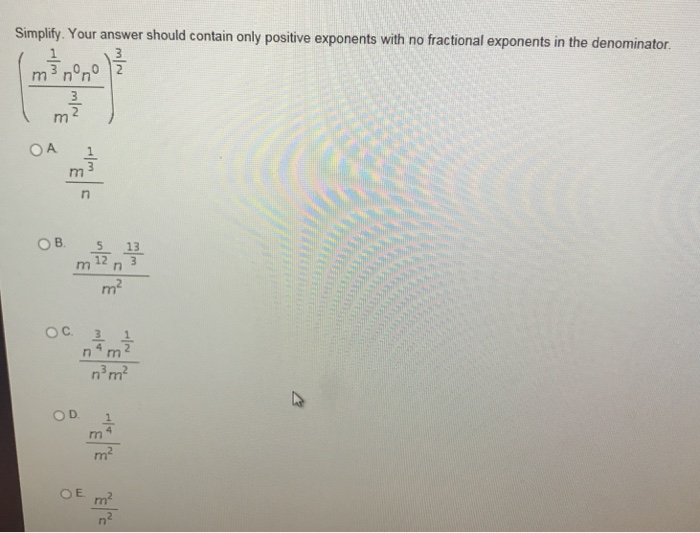 Solved Simplify. Your answer should contain only positive | Chegg.com