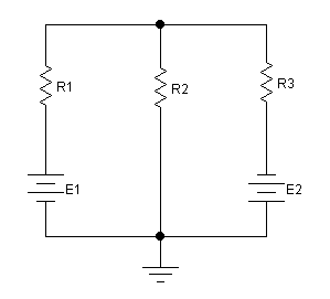 Solved For the circuit above, find the current through | Chegg.com