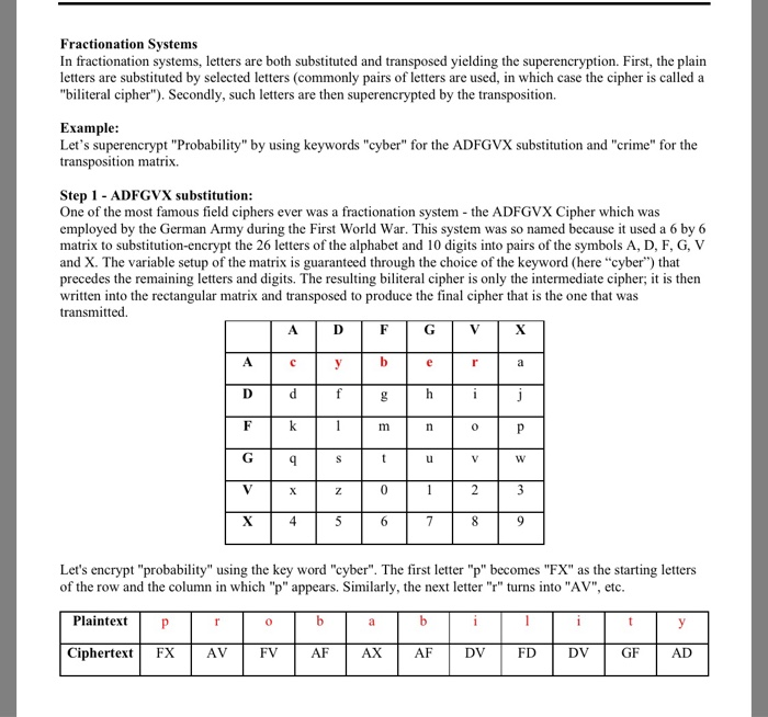 Solved Fractionation Systems In fractionation systems