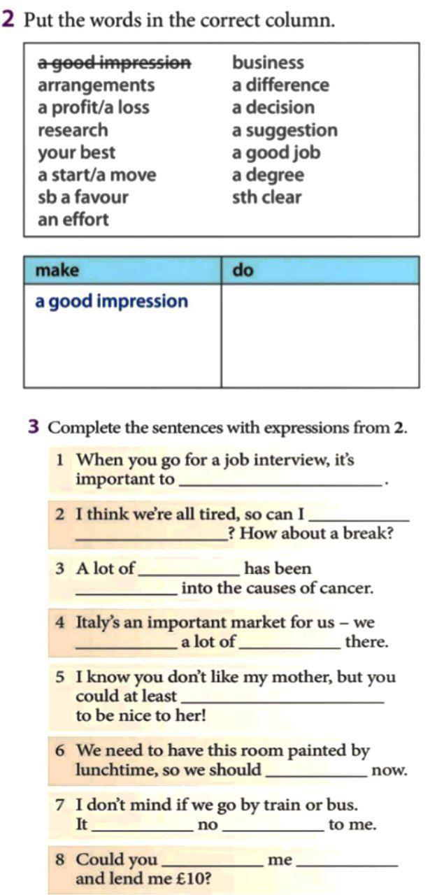 Solved 2 Put the words in the correct column. agood | Chegg.com