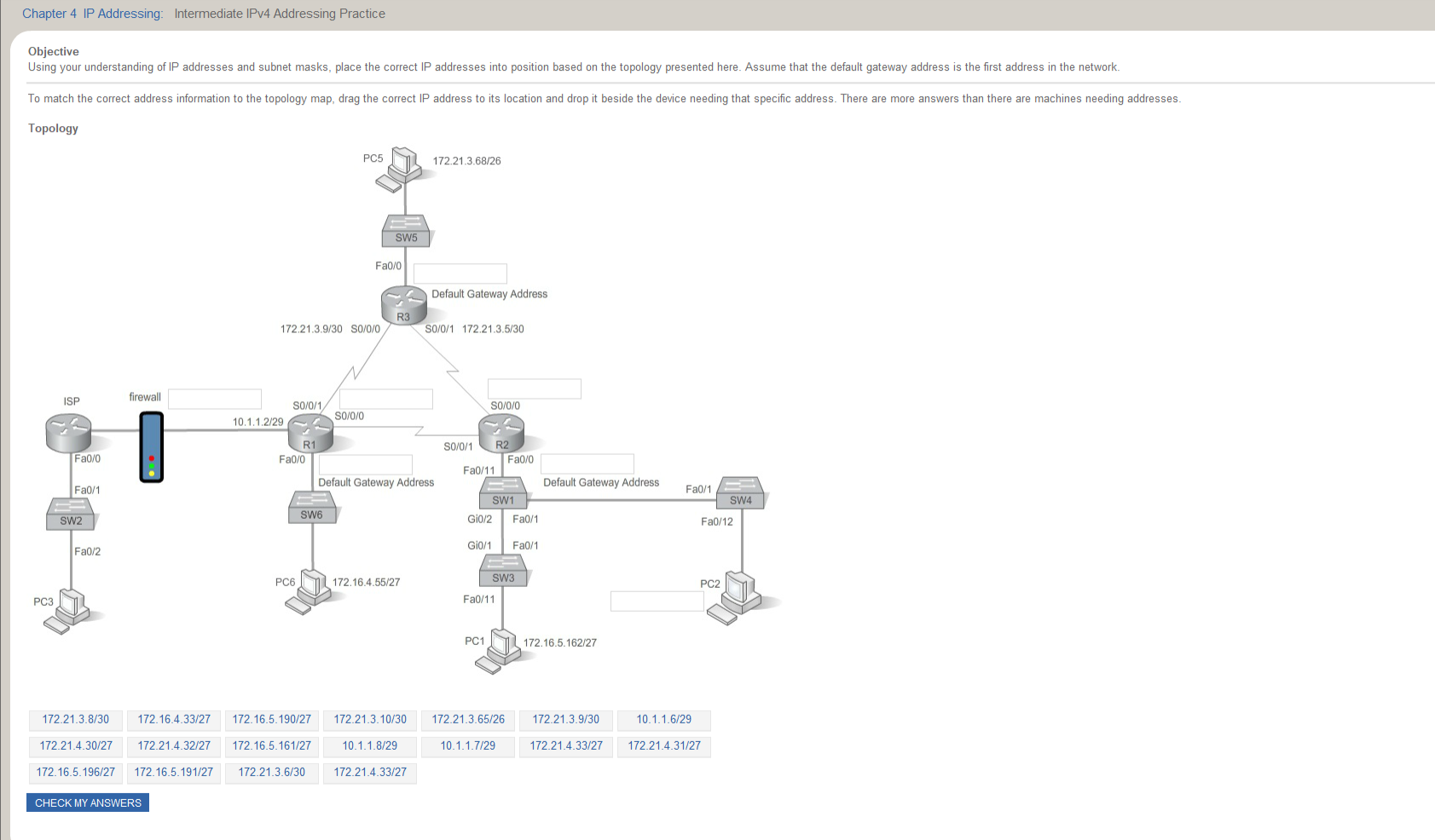 Solved Using your understanding of IP addresses and subnet | Chegg.com