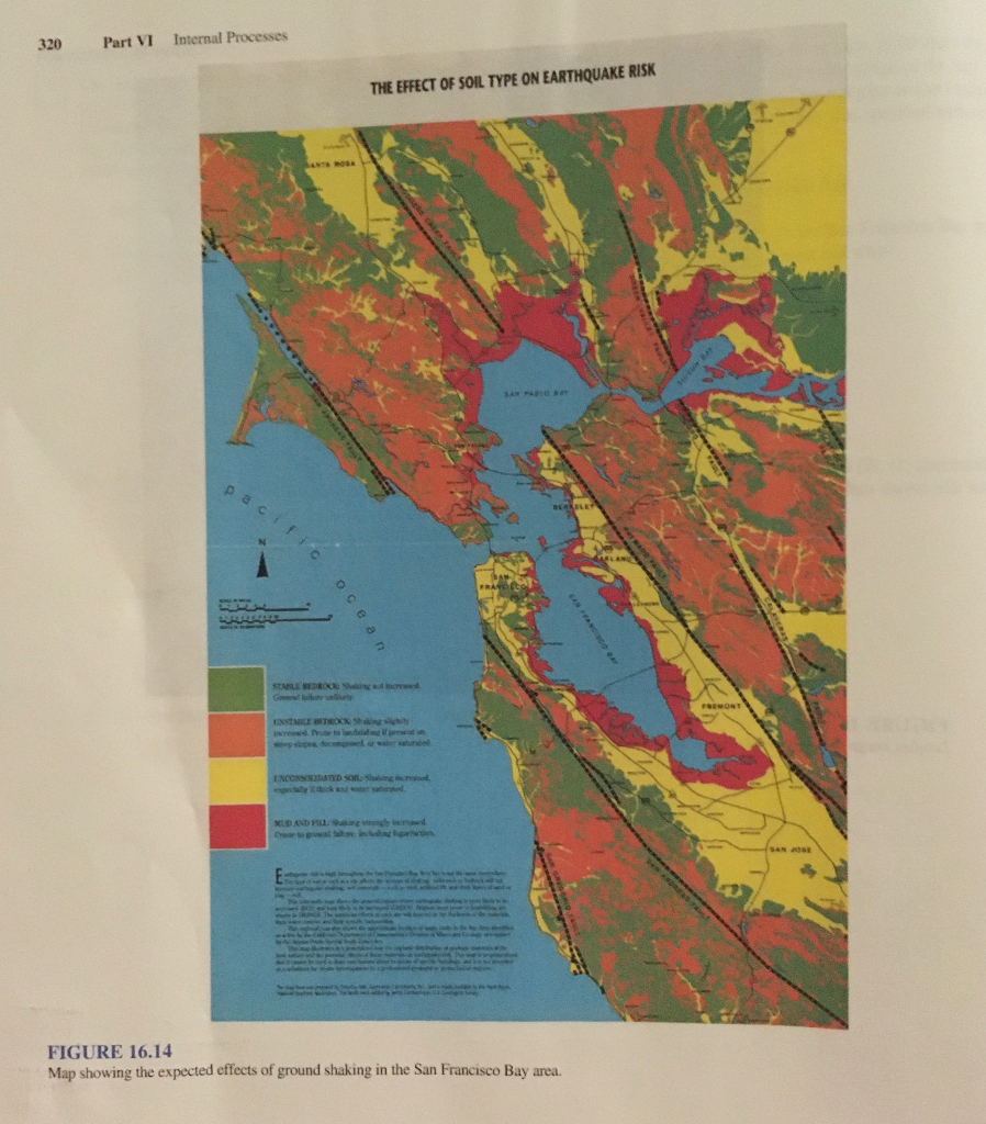 Solved Problem 3, a Outline on Figure 16.13 the areas in
