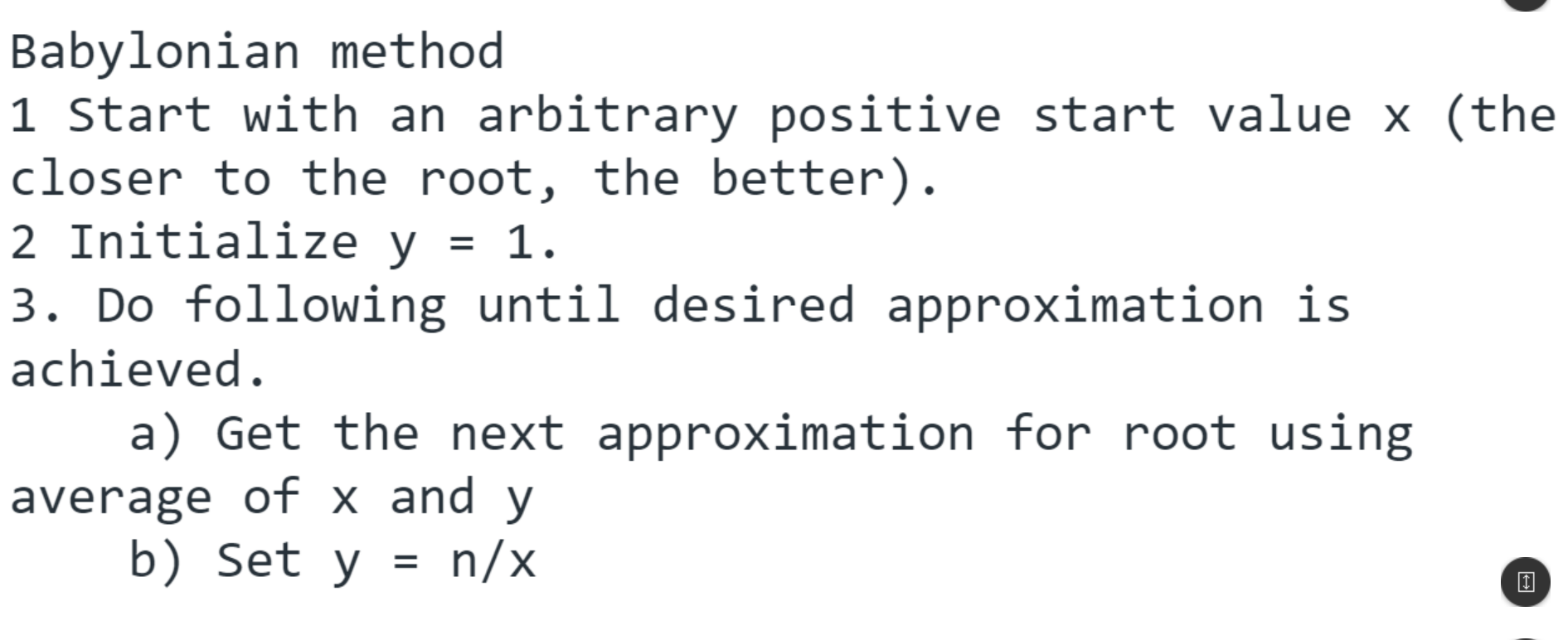 Solved Exercise 5 - Write a square root function in MATLAB | Chegg.com