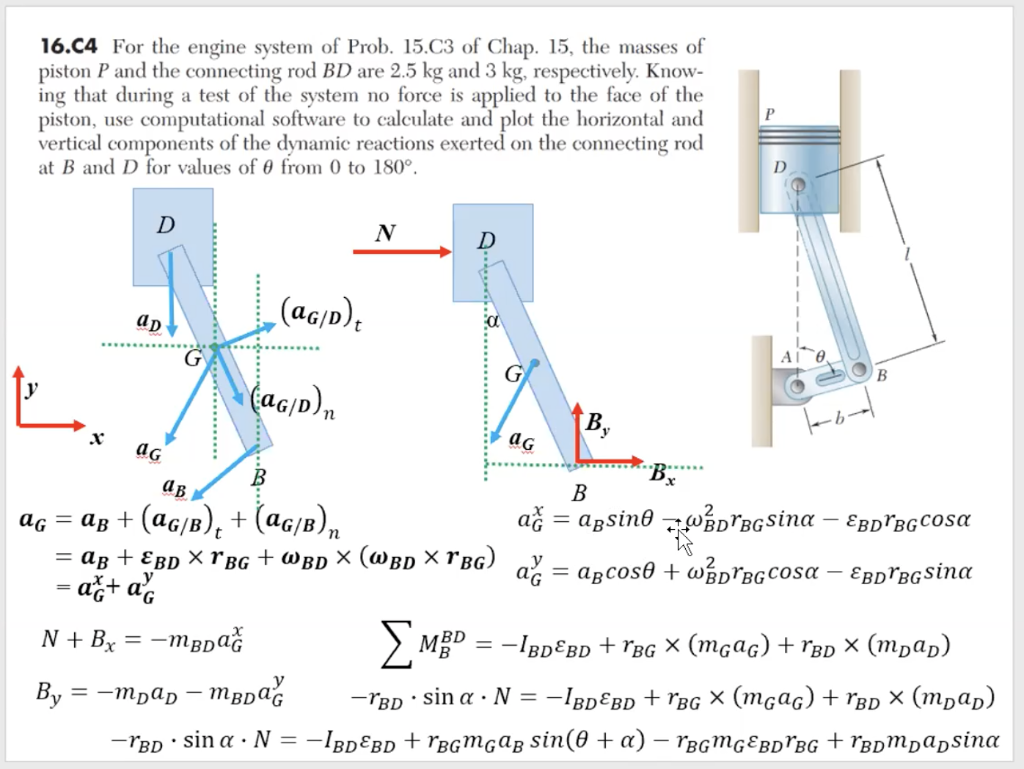 Solved 16.C4 For the engine system of Prob. 15.C3 of Chap. | Chegg.com